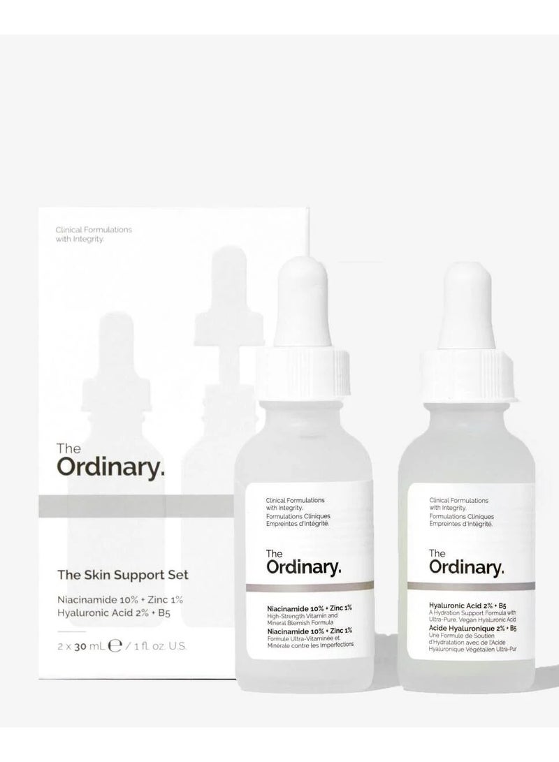 The Ordinary Skin Support Set White 2 X 30 Mlml 