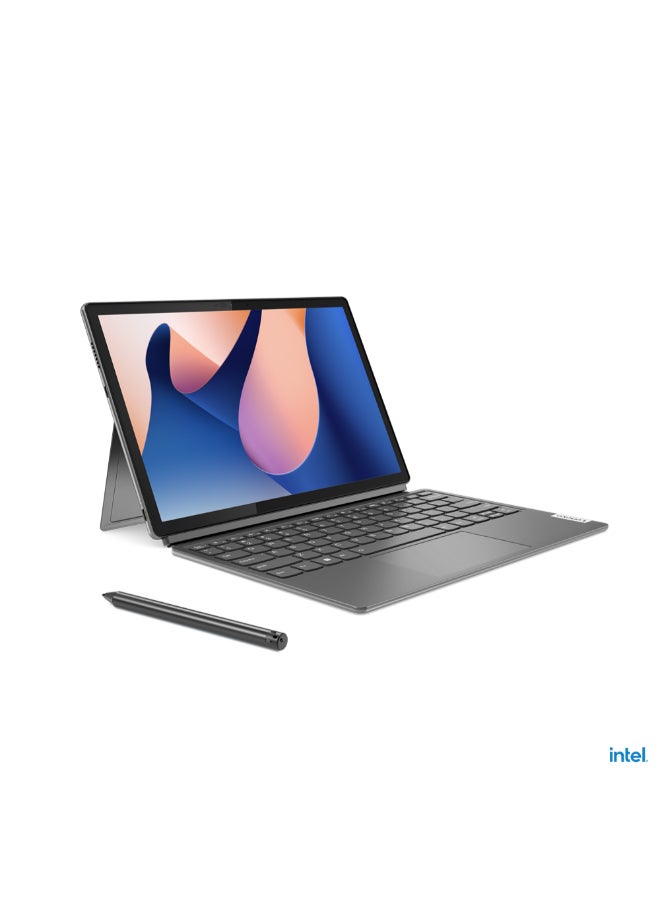 Lenovo DUET 5 Laptop With 12-Inch Display, Core i7-1355U Processor/16GB RAM/512GB SSD/Intel Iris XE Graphics/Windows 11 English/Arabic Storm Grey  - Image 1