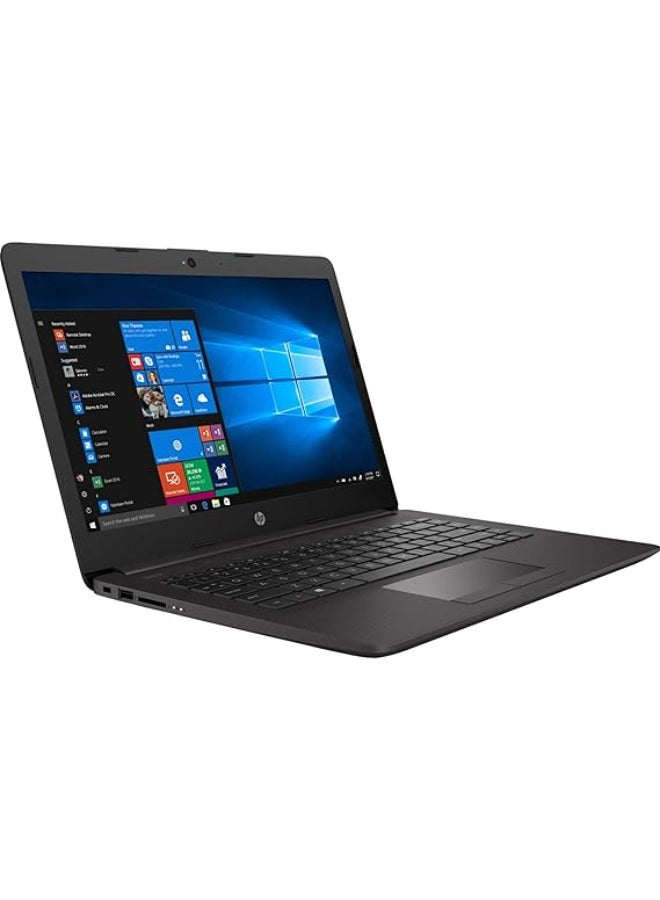 HP 240 G8 Laptop With 14-Inch Display, Core i5-1035G7 Processor/16GB RAM/512GB SSD/Intel Iris XE Graphics/Windows 10 With Laptop Bag + W/L Mouse + BT Headphone English/Arabic Jet Black - Image 3