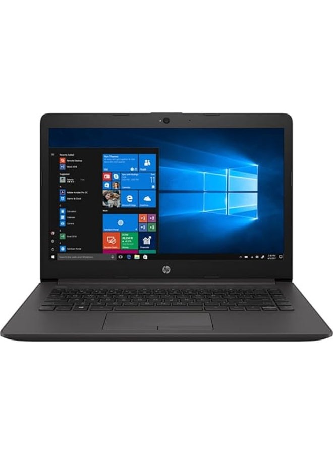 HP 240 G8 Laptop With 14-Inch Display, Core i5-1035G7 Processor/16GB RAM/512GB SSD/Intel Iris XE Graphics/Windows 10 With Laptop Bag + W/L Mouse + BT Headphone English/Arabic Jet Black - Image 2