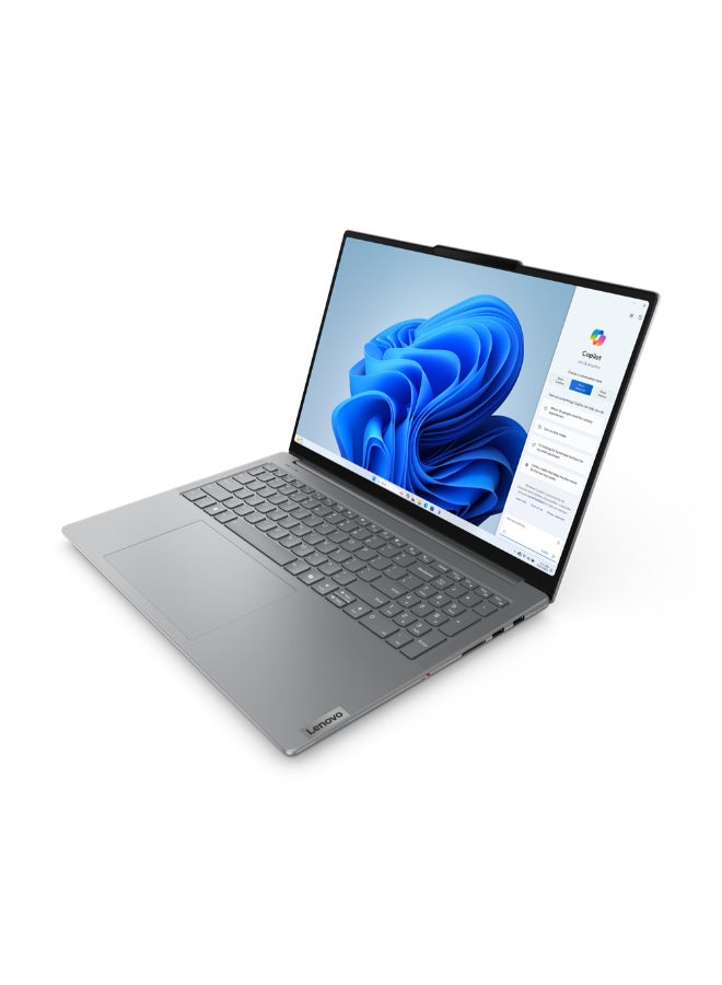 Lenovo - Yoga Pro 9 Laptop With 16-Inch Display, Core Ultra 7-155H Processor/16GB RAM/1TB SSD/6GB Nvidia GeForce RTX 4050 Graphics/Windows 11 English/Arabic Luna Grey - Image 1