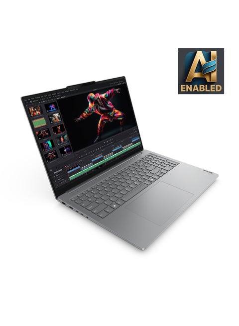 Yoga Pro 9 Laptop With 16-Inch Display, Core Ultra 7-155H Processor/16GB RAM/1TB SSD/6GB Nvidia GeForce RTX 4050 Graphics/Windows 11 English/Arabic Luna Grey