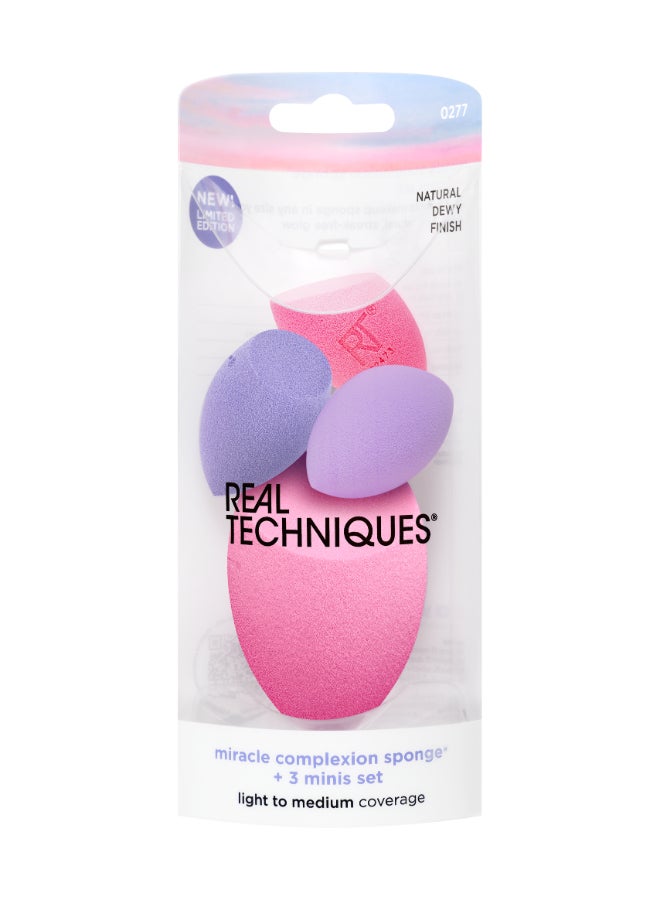 REAL TECHNIQUES Miracle Complexion Sponge + Concealer Minis - SS Multicolour  - Image 1