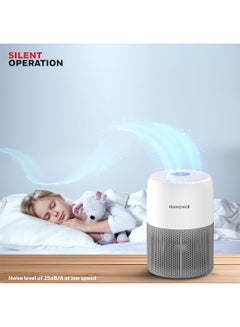 Air Purifier for Home & Office, 3-in-1 filter - Pre-Filter, H13 HEPA Filter, Activated Carbon Filter, Removes 99.99% Pollutants, Allergens, Pet Danger, Smoke, Dust & Pollens - Air touch V1 HC000026/AP/V1/UK White - pnsku/N70096966V/45/_/1729762290/14323f4f-a296-45a9-8e30-fd4c7bb5cb23