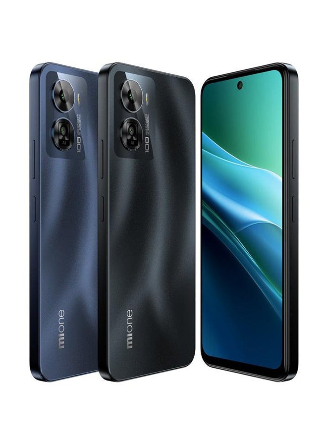 MiOne - U1 Dual SIM Black 12GB RAM 256GB 6.82 Inch Smartphone  4G - KSA Version With Free Dual Port Car Charger - Image 1
