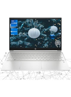 Pavilion 15 (Upgraded Version) Laptop With 15.6-Inch Display, Core i7-1355U Processor/64GB RAM/4TB SSD/Intel Iris XE Graphics/Windows 11 Home English/Arabic Silver