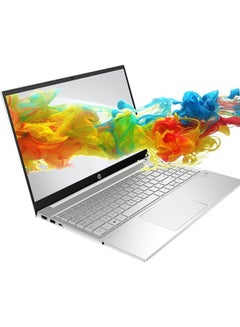 HP Pavilion 15 (Upgraded Version) Laptop With 15.6-Inch Display, Core i7-1355U Processor/64GB RAM/4TB SSD/Intel Iris XE Graphics/Windows 11 Home English/Arabic Silver  - Image 4