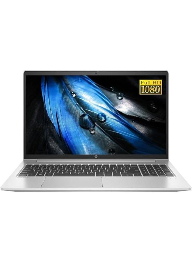 HP - ProBook 450 G8 (Upgraded Version) Laptop With 15.6-Inch Display, Core i5-1135G7 Processor/16GB RAM/512GB SSD/Intel Iris XE Graphics/Windows 10 Pro English/Arabic Silver - Image 1