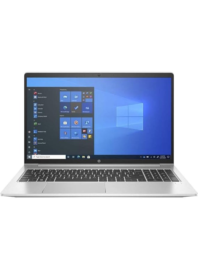 HP - ProBook 450 G8 (Upgraded Version) Laptop With 15.6-Inch Display, Core i5-1135G7 Processor/16GB RAM/512GB SSD/Intel Iris XE Graphics/Windows 10 Pro English/Arabic Silver - Image 1