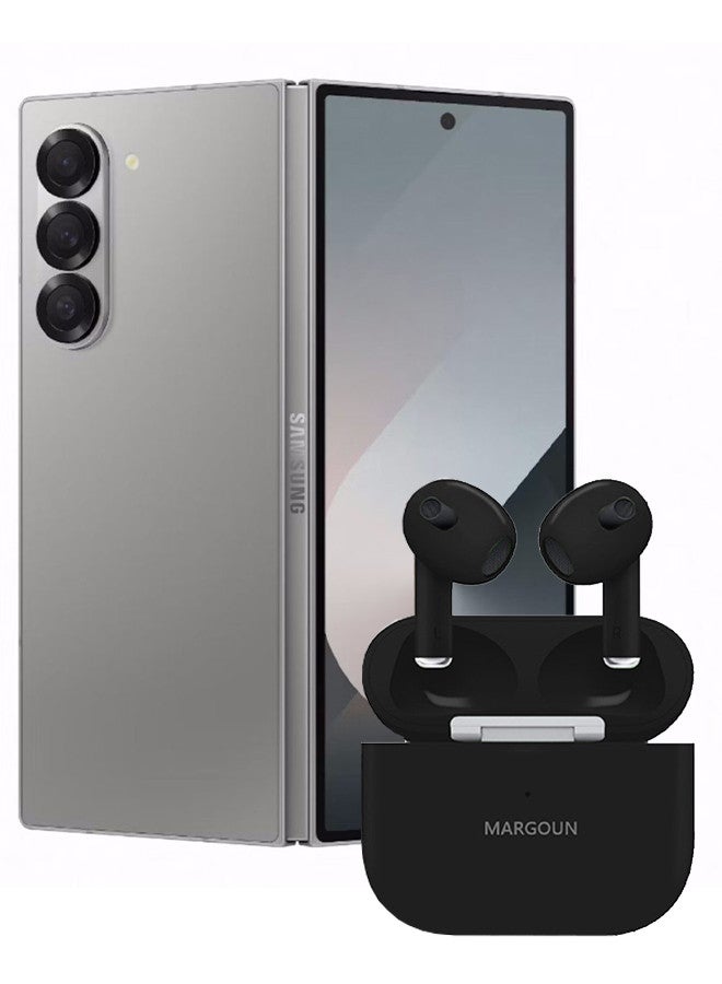 MARGOUN (for Samsung Galaxy Z Fold 6) Bluetooth Headphones With Charging Case Wireless Earbuds 3Rd Generation Bluetooth Sport In-Ear Headphones Hi-Fi Stereo Sound Noise Reduction Black - Image 1