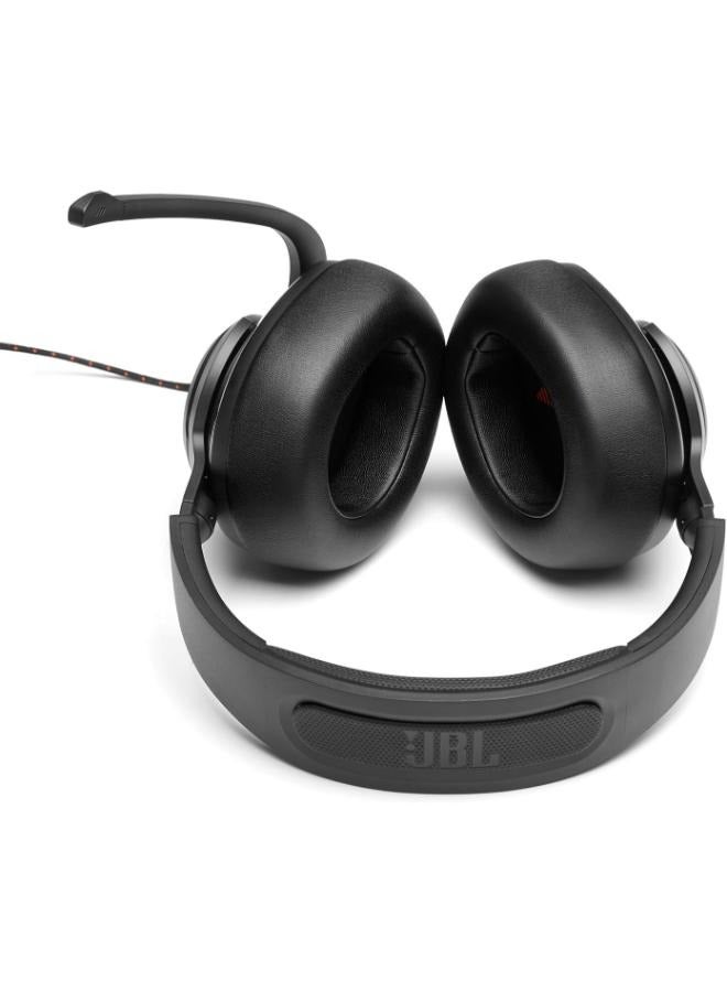 JBL - JBL Quantum 200 Over Ear Headset with Microphone Black - Image 1