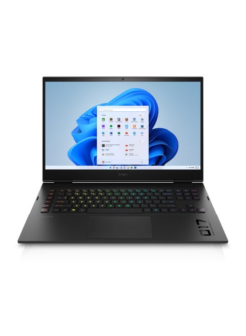 OMEN Laptop 17-ck2000nx With 17.3-Inch Display, Core i9-13900HX Processor/32GB RAM/2TB SSD/NVIDIA GeForce RTX 4090 Graphics Card/Windows 11 Home English/Arabic Shadow black
