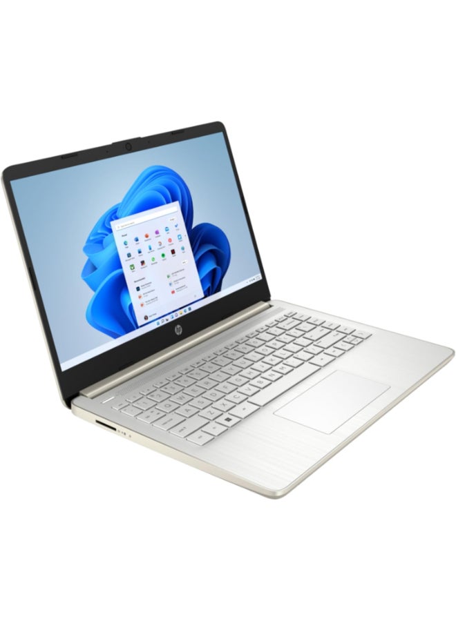 HP (Upgraded Version) 2023 Newest 14 Laptop With 14-inch Display, Core i5-1235u Processor/16GB RAM/1TB SSD/Intel Iris XE Graphics/Windows 10 With Laptop Bag + W/L Mouse + BT Headphone English/Arabic Gold English/Arabic Gold - Image 3