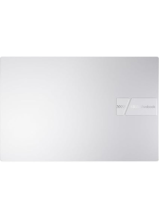 أسوس - Vivobook 14 (Upgraded Version) Laptop With 14-Inch Display, Core i3-1215U Processor/8GB RAM/512GB SSD/Intel Iris XE Graphics/Windows 11 English/Arabic Silver - Image 1