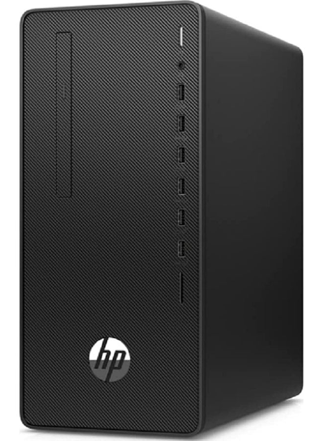 HP 290 G4 Tower PC,Core i3-10100 Processor/8GB RAM/1TB HDD + 256GB SSD/Intel Iris XE Graphics/Windows 10 english_arabic Black - Image 1