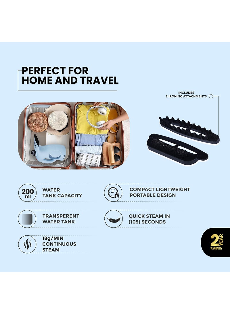 كليكون Handheld Portable Garment Steamer With Quick Steam 200 ml 900 W CK4034 Cyan  - Image 4