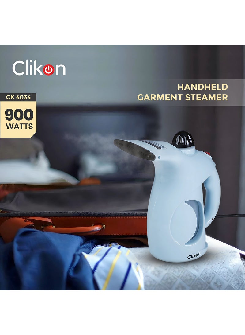 كليكون Handheld Portable Garment Steamer With Quick Steam 200 ml 900 W CK4034 Cyan  - Image 2