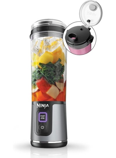 Ninja Blast Cordless Blender, Rechargeable, Leakproof 7.4 Volts 0.01 W BC151MEBK / BC151SMBK Black