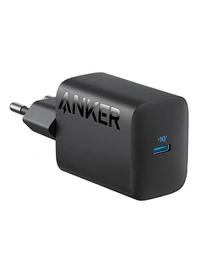 Anker - Anker 30 W USB-C Charger, Anker 312 Charger with Compact & Foldable Design, 2-Pack 30W Fast Charger for iPhone 14/13/12 Series, Samsung S23, MacBook Air, Pixelbook, iPad Pro, & Mor Black Black - Image 1