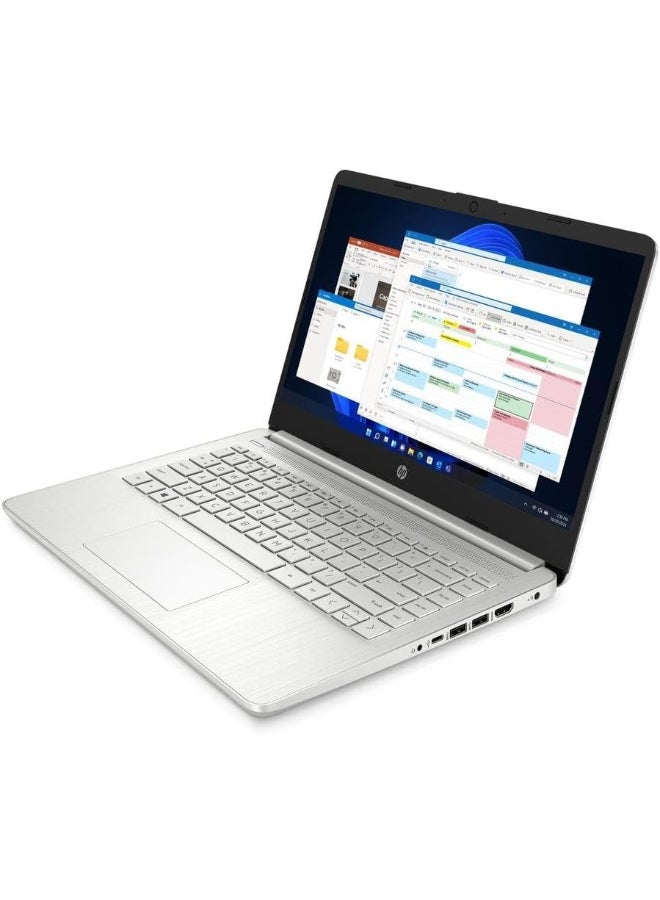 HP 14s FQ Series Laptop With 14inch Display, Core i7-1165G7 Processor/16GB RAM/1TB SSD/Intel Iris XE Graphics/Windows 11 English/Arabic Silver - Image 3