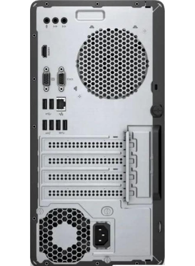 HP 290 G4 Tower PC,Core i5-10400 Processor/8GB RAM/256GB SSD/Intel Iris XE Graphics/Windows 10 english_arabic Black  - Image 2