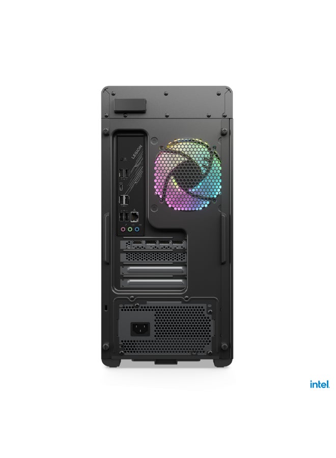 Lenovo - Legion T5 Tower PC, Core i7-14700KF Processor/32GB RAM/1TB SSD/12GB Nvidia GeForce RTX 4070 Super Graphics/Windows 11 Storm Grey - Image 1
