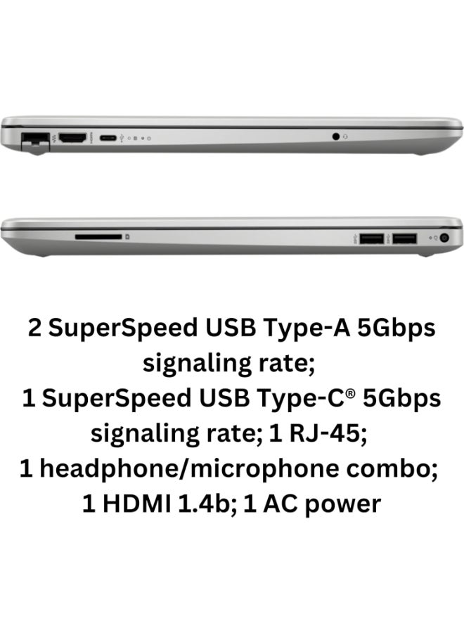 HP 250 G8 Laptop With 15.6inch Display, Core i5-1135G7 Processor/16GB RAM/1TB SSD/Intel Iris XE Graphics/Windows 11 With Laptop Bag English/Arabic Silver - Image 5
