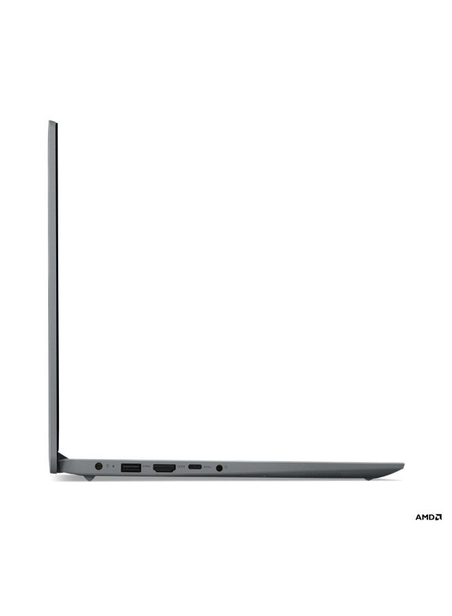 Lenovo Ideapad 1 Laptop With 15.6-Inch Display, Ryzen 5-7520U Processor/8GB RAM/512GB SSD/Radeon 530 Graphics/Windows 11 English/Arabic Cloud Grey  - Image 4