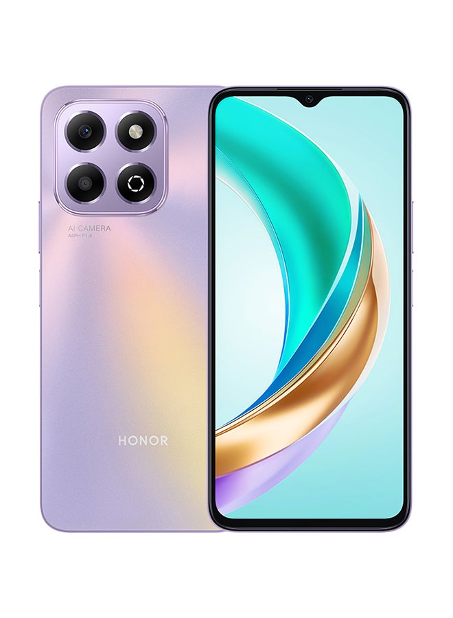 Honor - X6b Dual SIM Starry Purple 6GB RAM 256GB 4G - Middle East Version - Image 1
