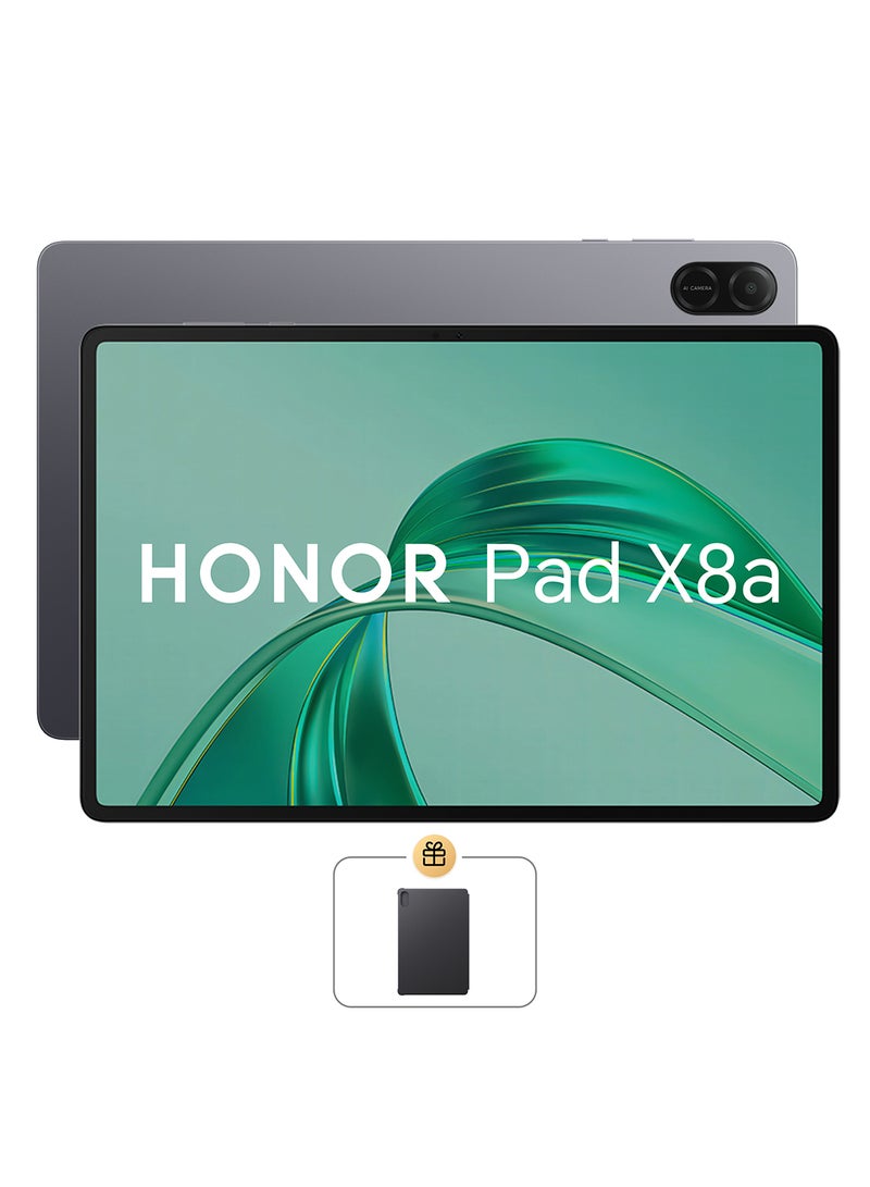 Honor - Pad X8a 11-Inch Space Grey 4GB RAM 128GB Wi-Fi With Free Flip Cover - Middle East Version - Image 1
