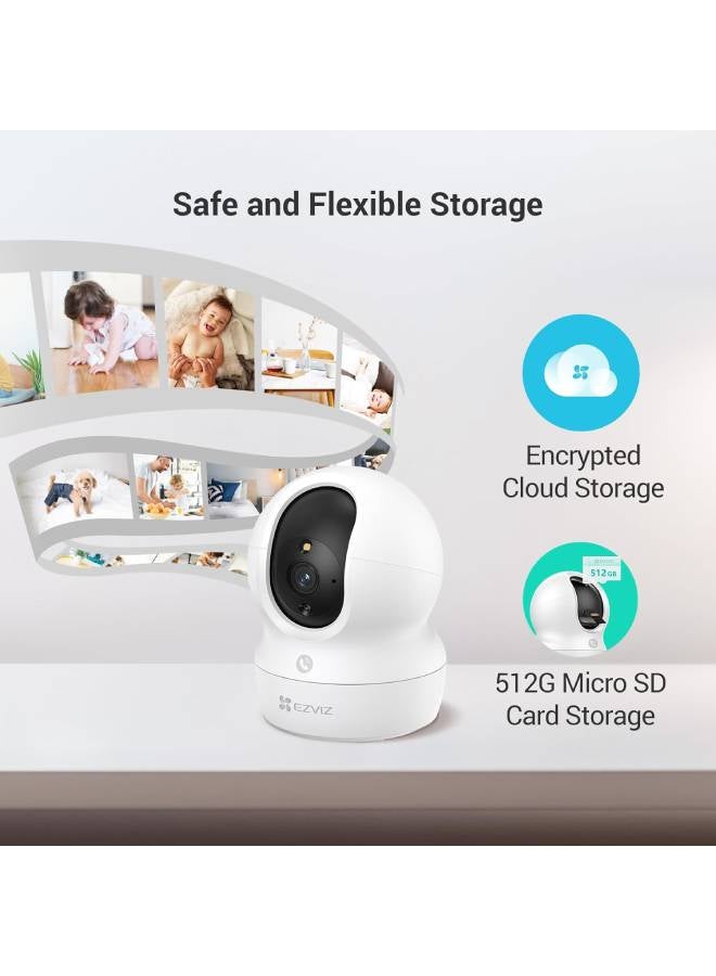 EZVIZ Security Camera CP1 Pro, 4MP CCTV Camera for Home, 360° Indoor Camera, Baby Monitor with Color Night Vision, Human Shape & Loud Noise Detection with Auto-Tracking, Two-Way Audio, Dual-Band Wi-Fi  - Image 1