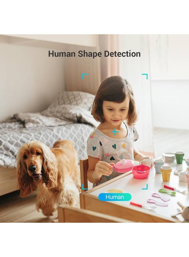 EZVIZ - Security Camera CP1 Pro, 4MP CCTV Camera for Home, 360° Indoor Camera, Baby Monitor with Color Night Vision, Human Shape & Loud Noise Detection with Auto-Tracking, Two-Way Audio, Dual-Band Wi-Fi - Image 1