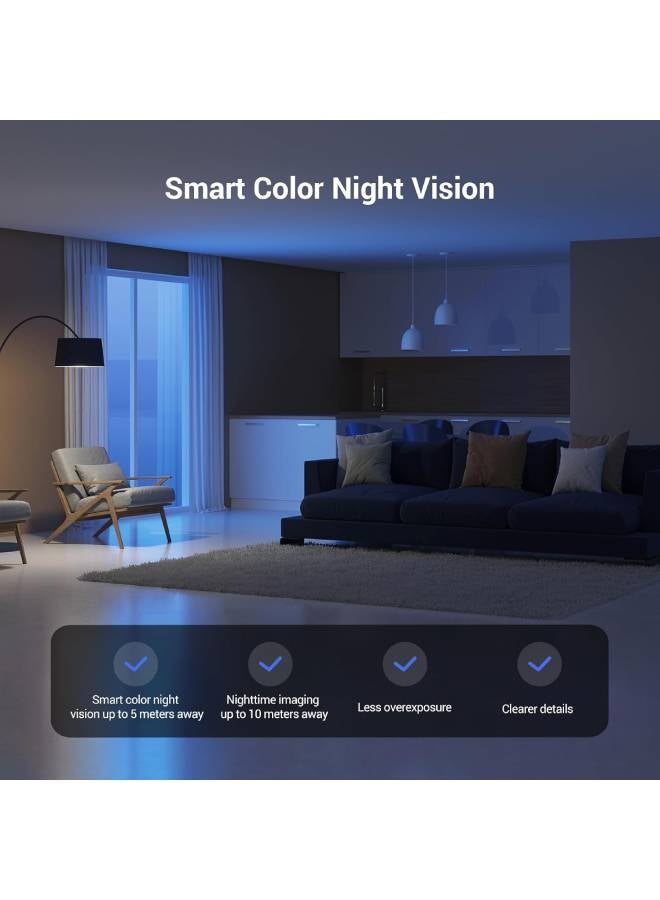 EZVIZ - Security Camera CP1 Pro, 4MP CCTV Camera for Home, 360° Indoor Camera, Baby Monitor with Color Night Vision, Human Shape & Loud Noise Detection with Auto-Tracking, Two-Way Audio, Dual-Band Wi-Fi - Image 1