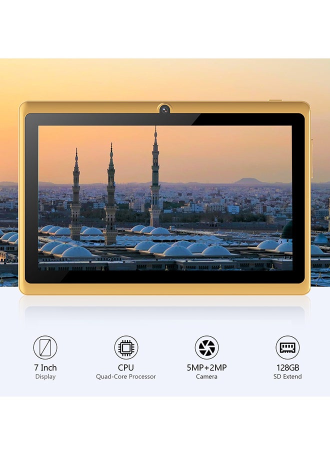 مي وان M20 Tablet For Kids 7 inch Gold 3GB RAM 16GB Wifi - International Version With Free Micro USB Data Sync Charging Cable - Image 2