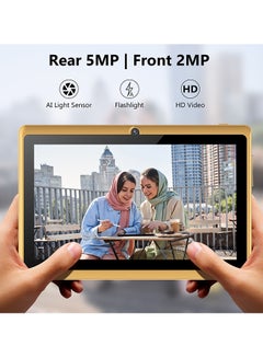 MiOne M20 Tablet For Kids 7 inch Gold 3GB RAM 16GB Wifi - International Version With Free Micro USB Data Sync Charging Cable  - Image 3