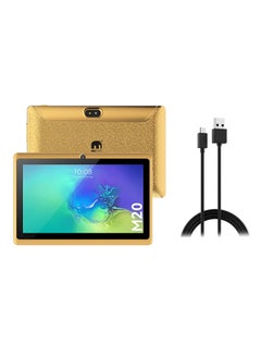 MiOne M20 Tablet For Kids 7 inch Gold 3GB RAM 16GB Wifi - International Version With Free Micro USB Data Sync Charging Cable  - Image 1