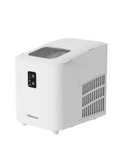 Hisense Ice Maker, Automatic Ice Making, Portable And Compact, Fast Ice Making, 2 Sizesice Cubes, Transparent View Window, Self-Cleaning 0.01 W ICM1263 White  - Image 2