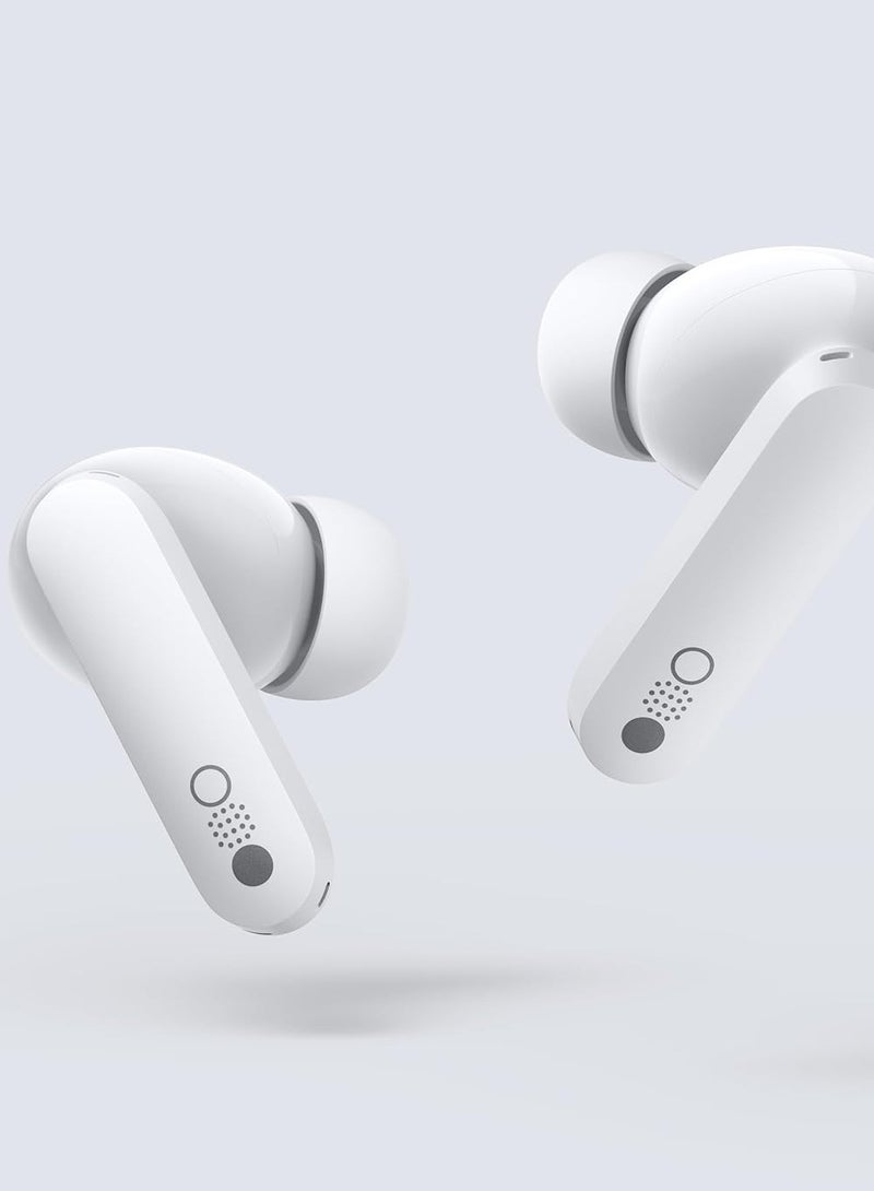 Nothing Buds With Dirac Option For Hifi Sound And Ultra Bass Technology Up to 42dB Noise Cancellation With 35.5 Hours Of Playback Time Dual Connection Supported White - Image 2