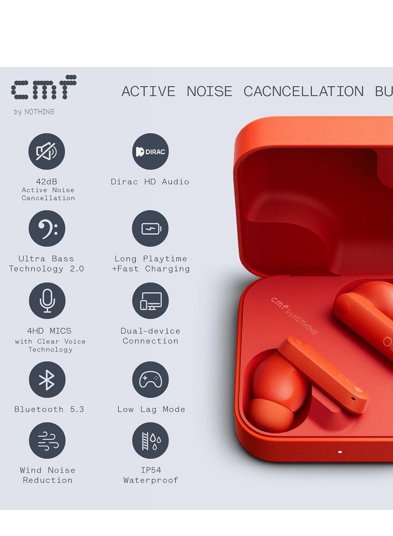 Nothing Buds With Dirac Option For Hifi Sound And Ultra Bass Technology Up to 42dB Noise Cancellation With 35.5 Hours Of Playback Time Dual Connection Supported White - Image 3