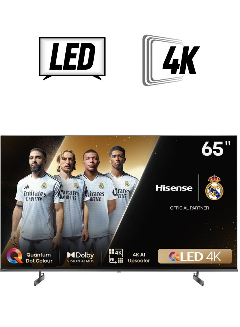هايسنس تلفزيون ذكي 4K QLED مقاس 65 بوصة 60 هرتز  - Image 1