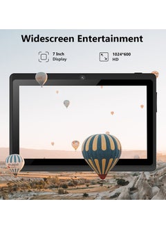 MiOne M20 Tablet For Kids 7 inch Black 3GB RAM 16GB Wifi - International Version  With Free Micro USB Data Sync Charging Cable  - Image 4