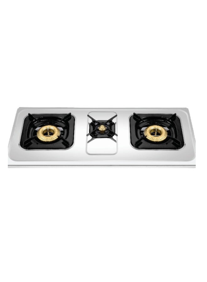 gvc pro 3 Gas Burners Cooktop - GVGS-7113 - Steel GVGS-7113 Steel  - Image 2