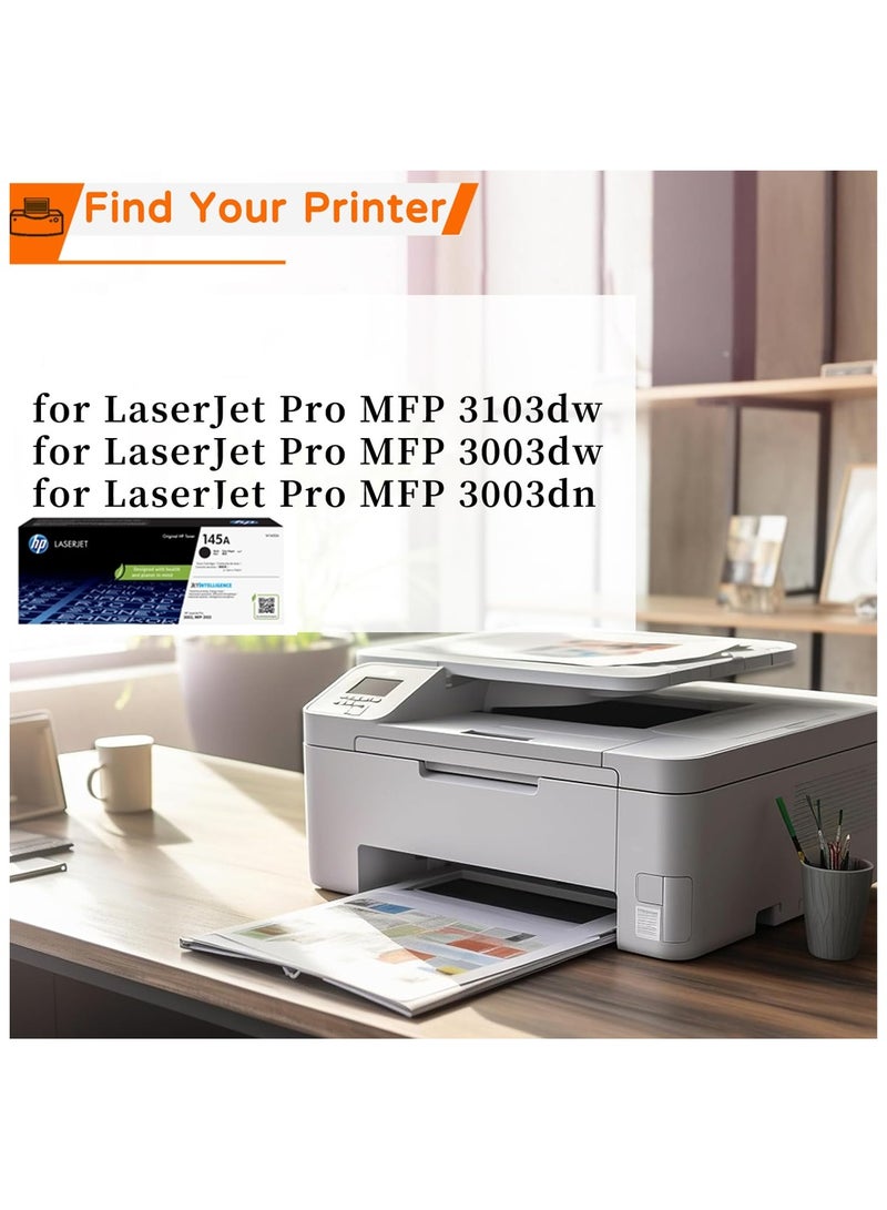 HP 145A Original LaserJet Toner for HP LaserJet Pro 3003DN, HP LaserJet Pro 3003DW Black  - Image 2