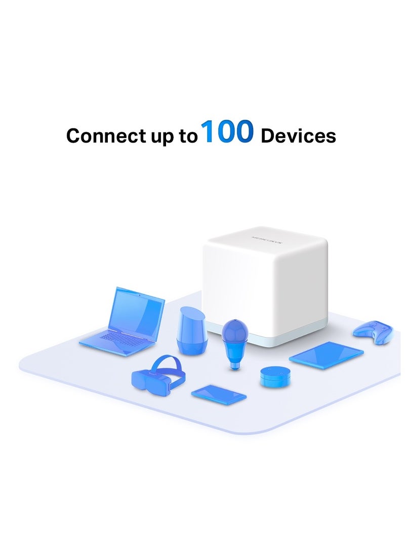 ميركوسيس نظام Halo H30 AC1200 لشبكة Wi-Fi المنزلية بالكامل - Image 4