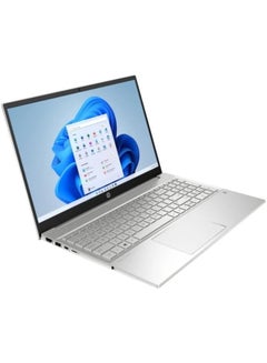 HP Pavilion 15-EG3053 (Upgraded Version) Laptop With 15.6-Inch Display, Core i5-1335U Processor/16GB RAM/512GB SSD/Intel Iris XE Graphics/Windows 11 + With Bag & Mouse English Natural Silver  - Image 4