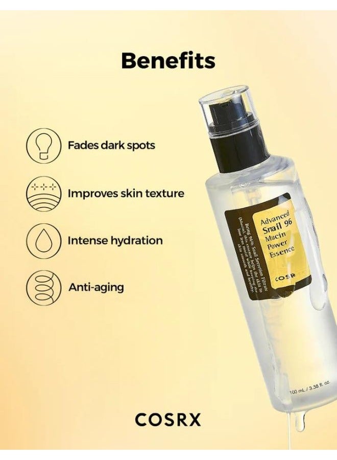 Advanced Snail 96 Mucin Power Essence and Advanced Snail 92 All In One Cream Set 200ml - Image 3