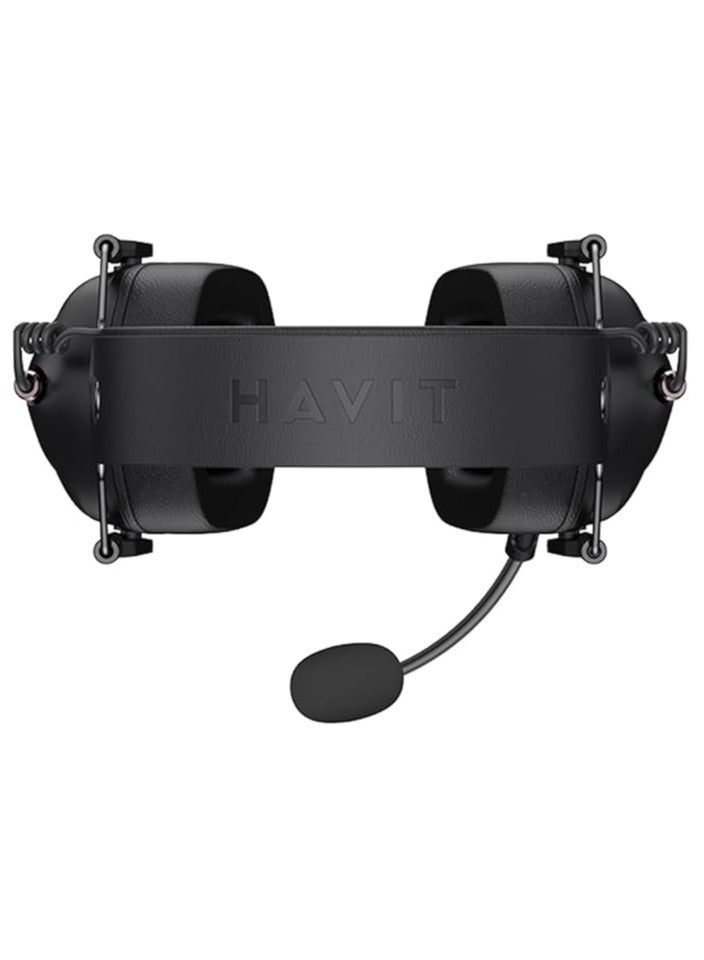 havit HAVIT H2033d Gaming Headphones (Black)  - Image 4