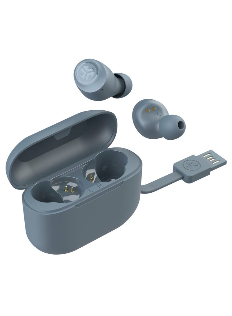Jlab Go Air Pop True Wireless Bluetooth Earbuds with Touch Sensors, Bluetooth 5.1 Connection, 3 EQ Sound Settings Signature, 32+ Hours Playtime Slate  - Image 3