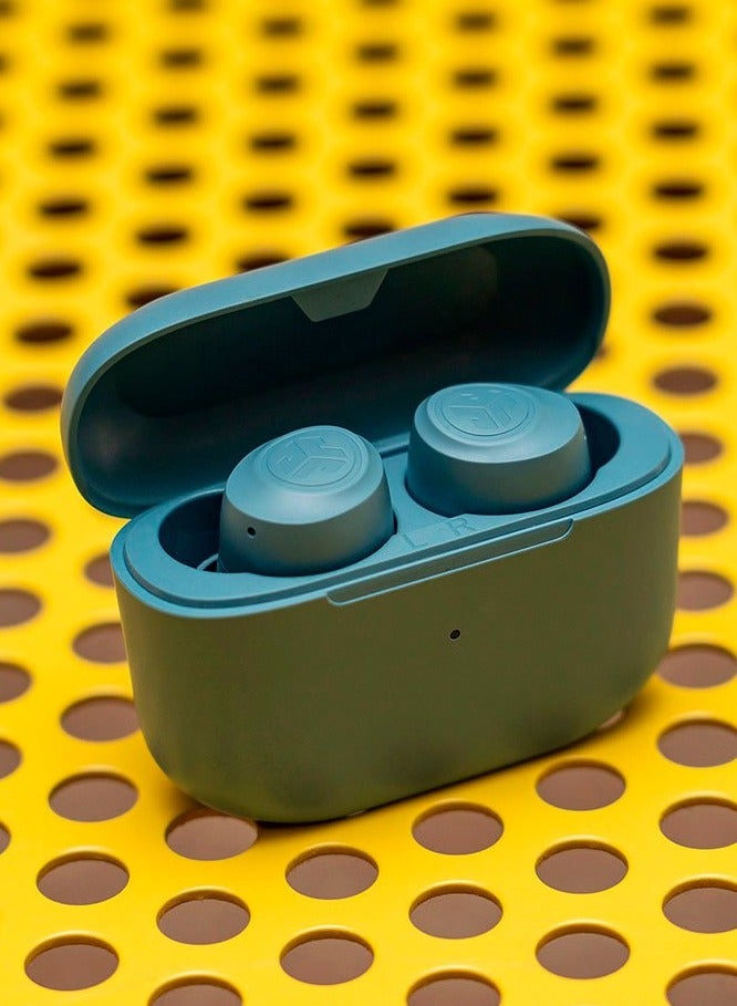 Jlab Go Air Pop True Wireless Bluetooth Earbuds with Touch Sensors, Bluetooth 5.1 Connection, 3 EQ Sound Settings Signature, 32+ Hours Playtime Slate  - Image 4