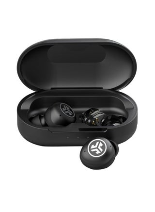 Jbuds Air Pro True Wireless Bluetooth Earbud with Wear Detect Sensor, Everyday Proof IP55, can connect to Multiple Devices with Bluetooth Multipoint, 36+ Hours Bluetooth Playtime Black - pnsku/N70097483V/45/_/1722503018/196cafbc-c8ee-4129-8e4c-45c2f2b4bbcd